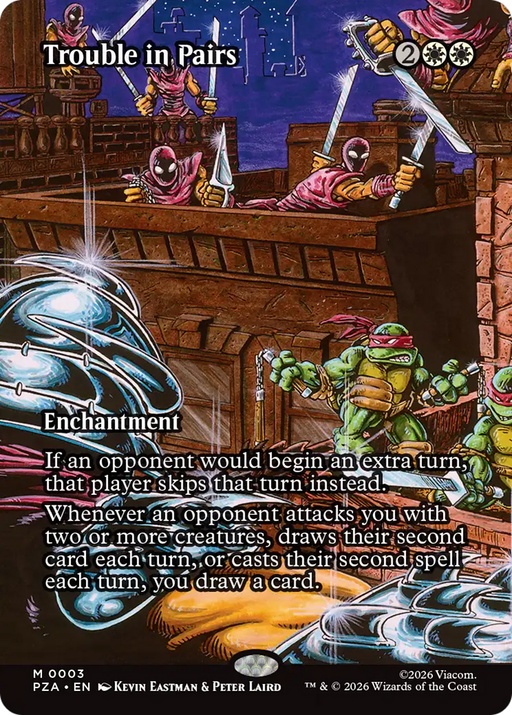 Trouble in Pairs (Borderless) [Teenage Mutant Ninja Turtles Eternal-Legal] | Mega City Incorporated
