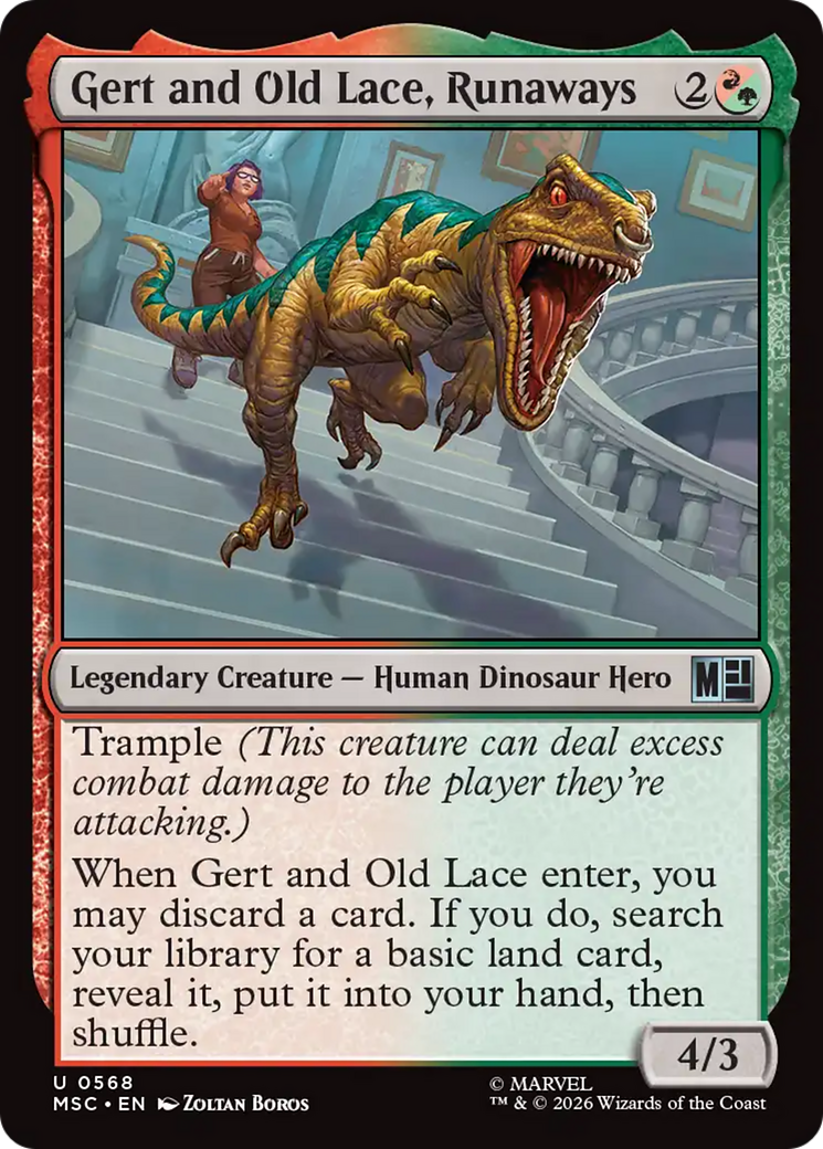 Gert and Old Lace, Runaways [Marvel Super Heroes Commander] | Mega City Incorporated