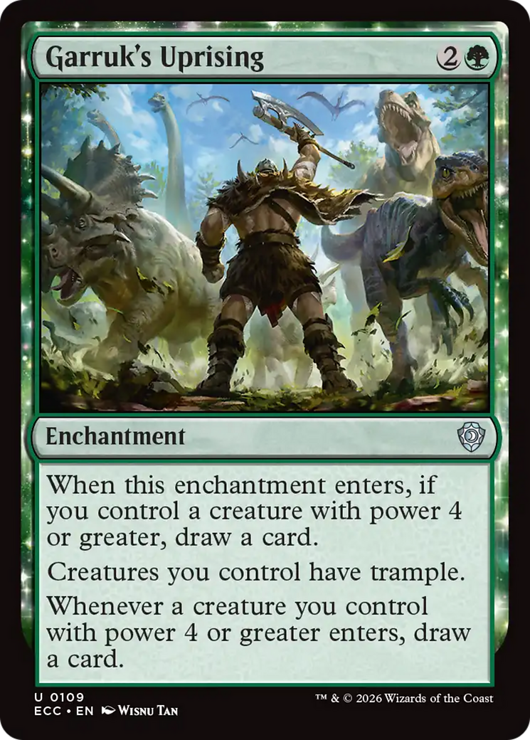Garruk's Uprising [Lorwyn Eclipsed Commander] | Mega City Incorporated