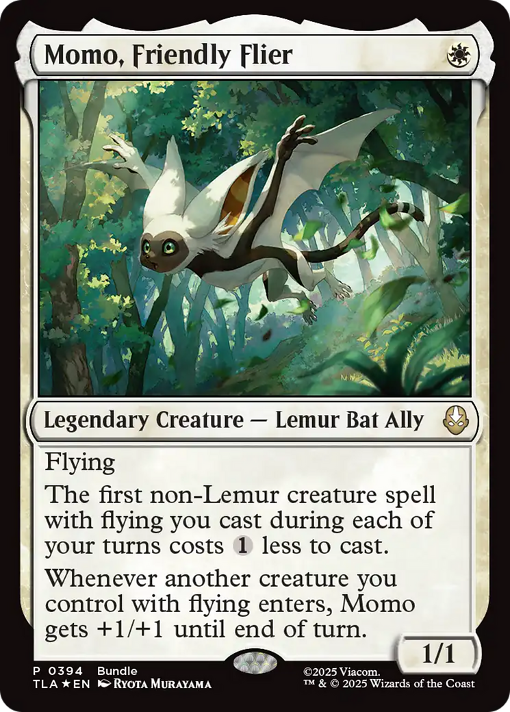 Momo, Friendly Flier (Bundle) [Avatar: The Last Airbender Promos] | Mega City Incorporated