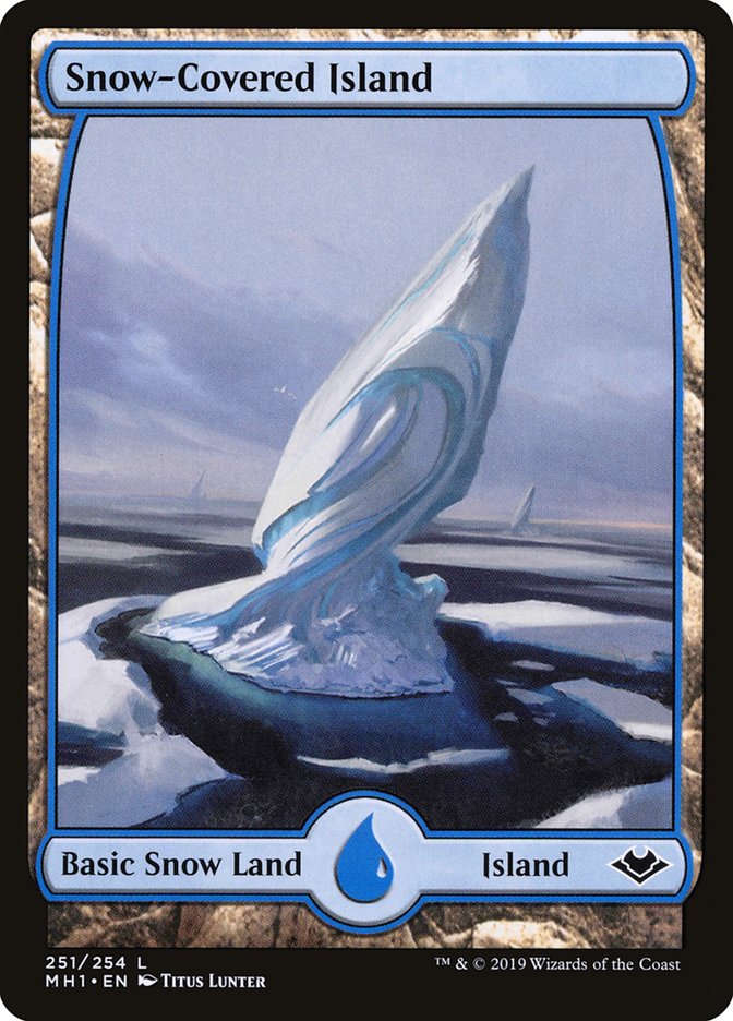 Snow-Covered Island [Modern Horizons] | Mega City Incorporated