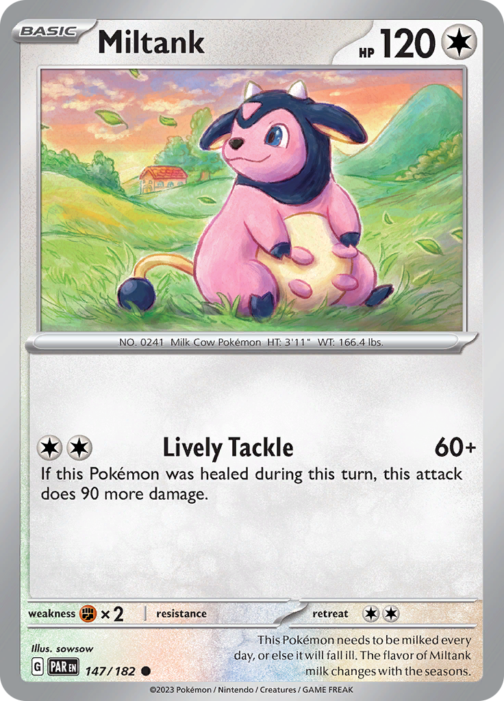 Miltank (147/182) [Scarlet & Violet: Paradox Rift] | Mega City Incorporated