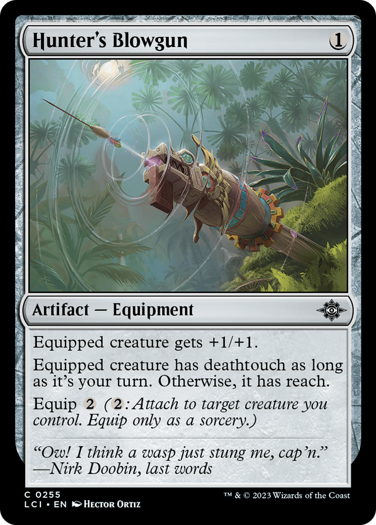 Hunter's Blowgun [The Lost Caverns of Ixalan] | Mega City Incorporated