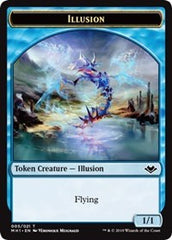 Illusion (005) // Construct (017) Double-Sided Token [Modern Horizons Tokens] | Mega City Incorporated