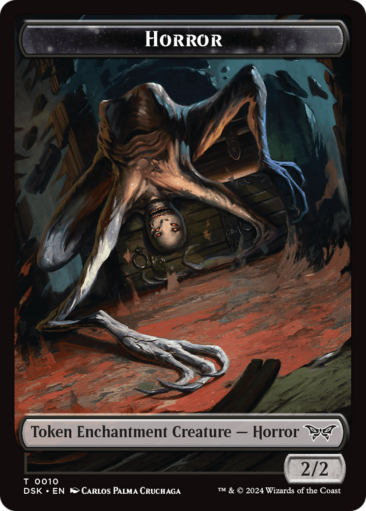 Horror Token [Duskmourn: House of Horror Tokens] | Mega City Incorporated