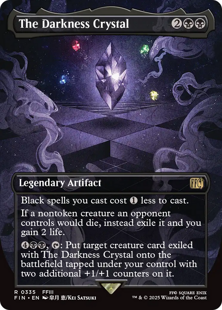 The Darkness Crystal (Borderless) [FINAL FANTASY] | Mega City Incorporated