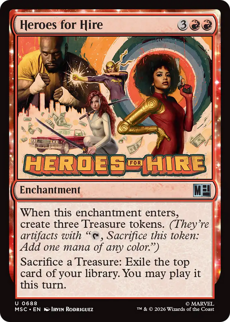 Heroes for Hire [Marvel Super Heroes Commander] | Mega City Incorporated
