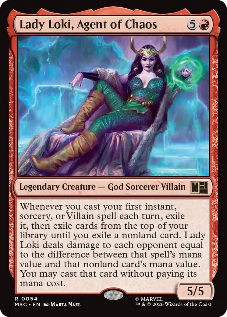 Lady Loki, Agent of Chaos [Marvel Super Heroes Commander] | Mega City Incorporated