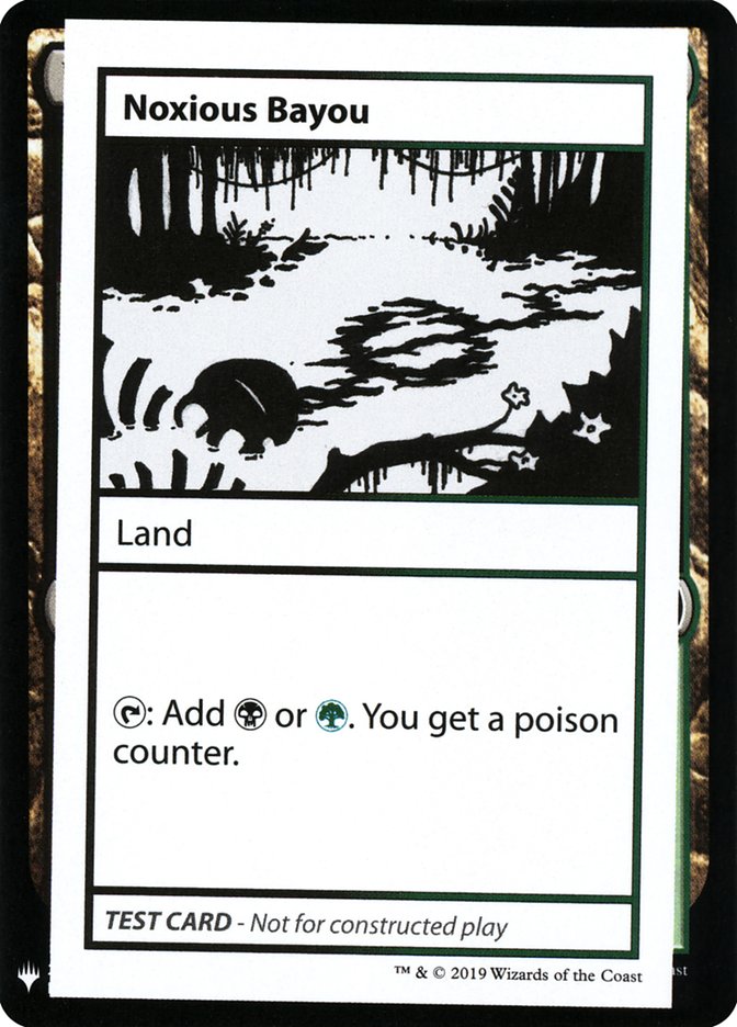 Noxious Bayou [Mystery Booster Playtest Cards] | Mega City Incorporated