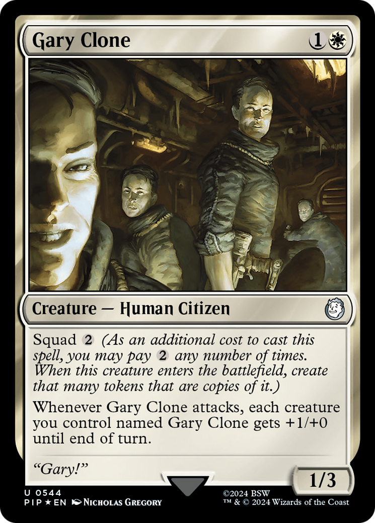 Gary Clone (Surge Foil) [Fallout] | Mega City Incorporated