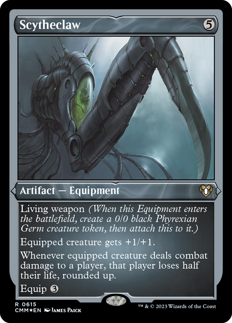 Scytheclaw (Foil Etched) [Commander Masters] | Mega City Incorporated