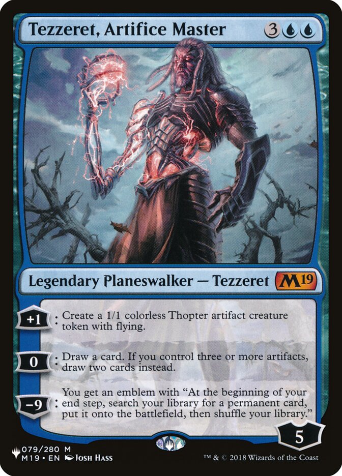 Tezzeret, Artifice Master [The List] | Mega City Incorporated