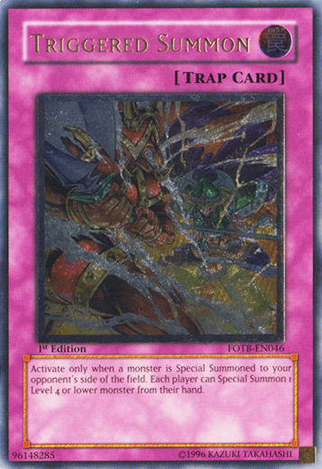 Triggered Summon [FOTB-EN046] Ultimate Rare | Mega City Incorporated
