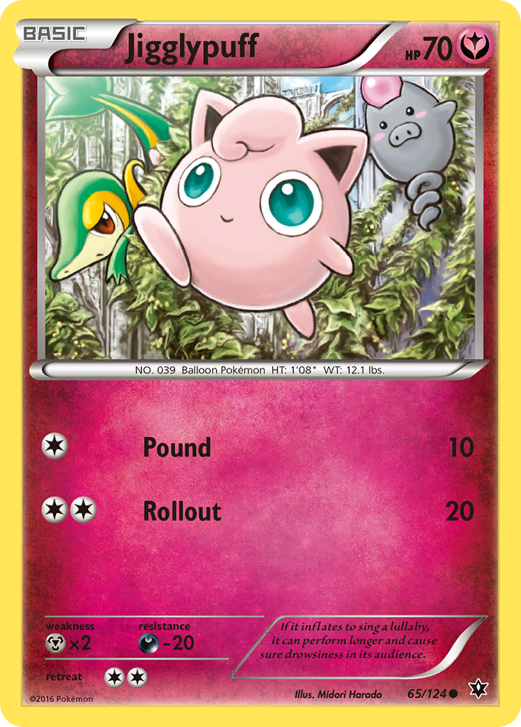 Jigglypuff (65/124) [XY: Fates Collide] | Mega City Incorporated