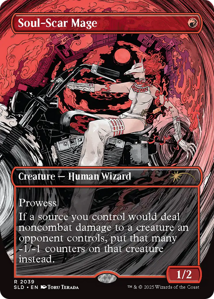 Soul-Scar Mage (2039) (Rainbow Foil) [Secret Lair Drop Series] | Mega City Incorporated