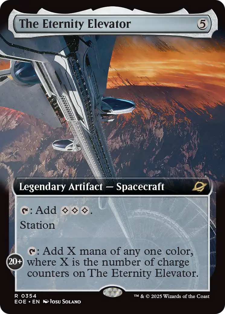 The Eternity Elevator (Extended Art) [Edge of Eternities] | Mega City Incorporated