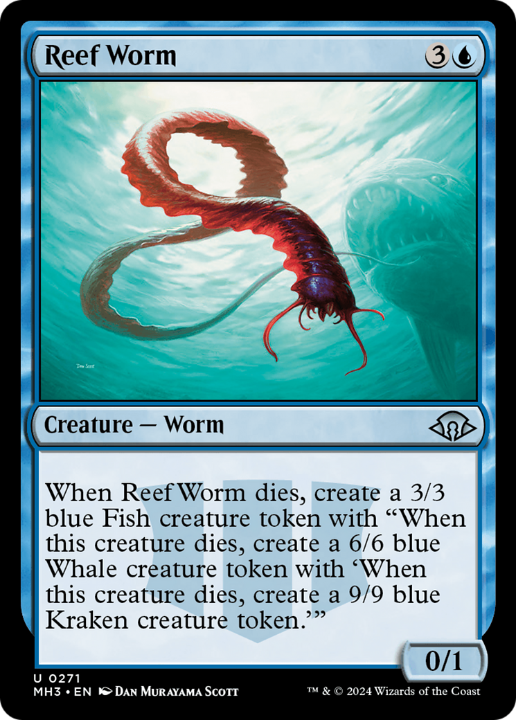 Reef Worm [Modern Horizons 3] | Mega City Incorporated