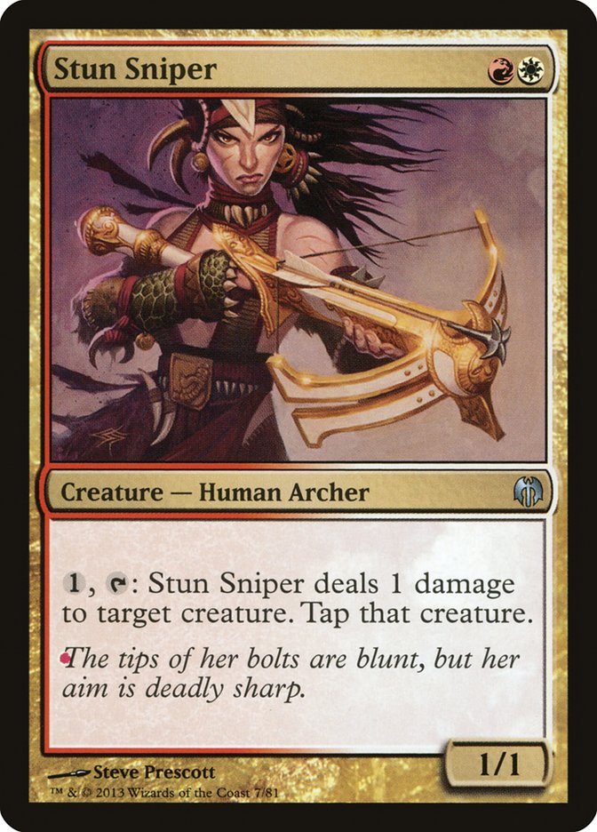 Stun Sniper [Duel Decks: Heroes vs. Monsters] | Mega City Incorporated