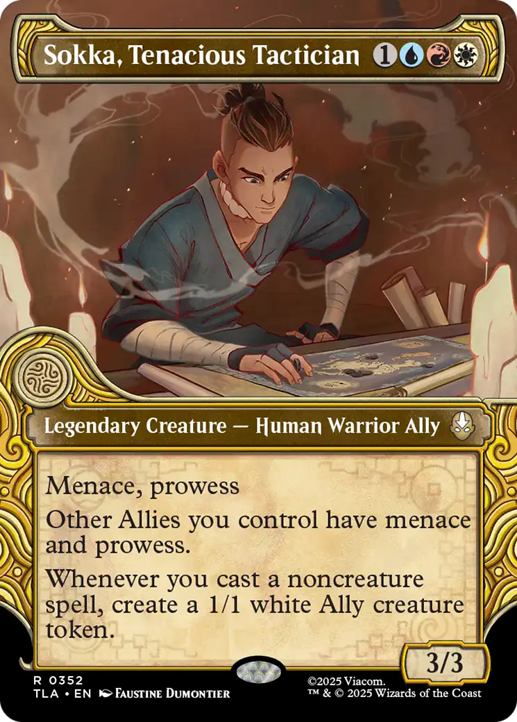 Sokka, Tenacious Tactician (Showcase) [Avatar: The Last Airbender] | Mega City Incorporated