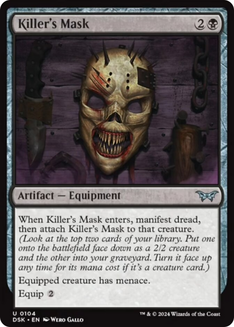 Killer's Mask [Duskmourn: House of Horror] | Mega City Incorporated