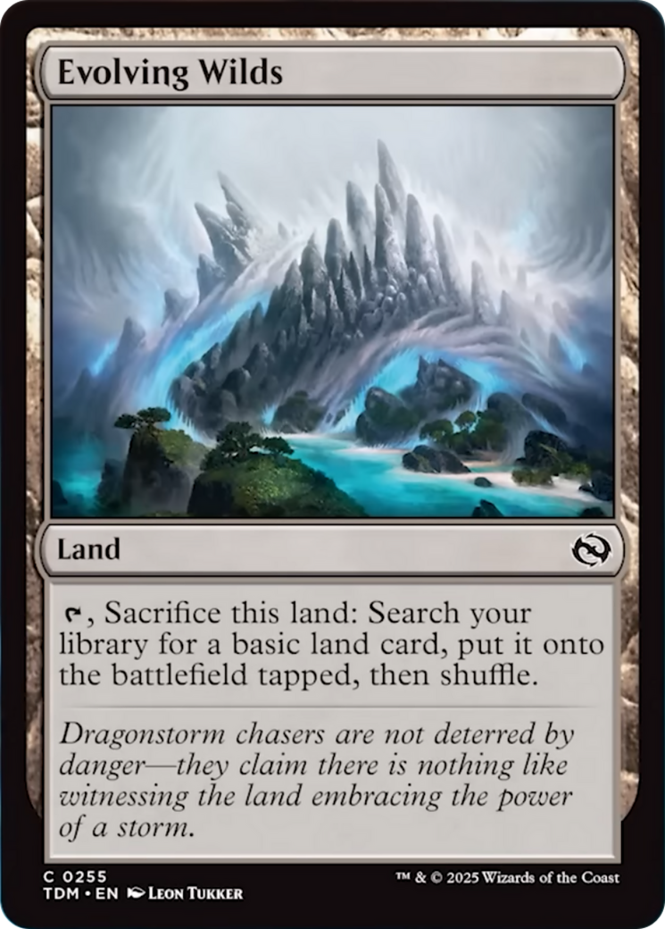 Evolving Wilds [Tarkir: Dragonstorm] | Mega City Incorporated