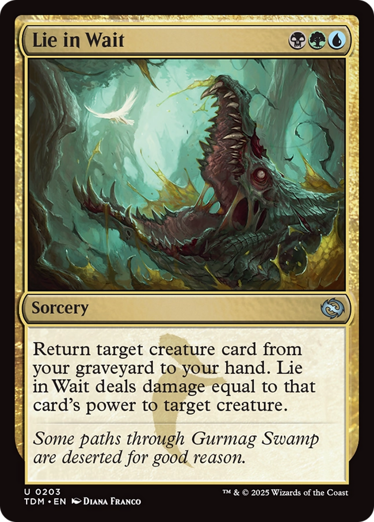 Lie in Wait [Tarkir: Dragonstorm] | Mega City Incorporated
