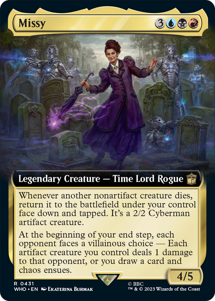 Missy (Extended Art) [Doctor Who] | Mega City Incorporated