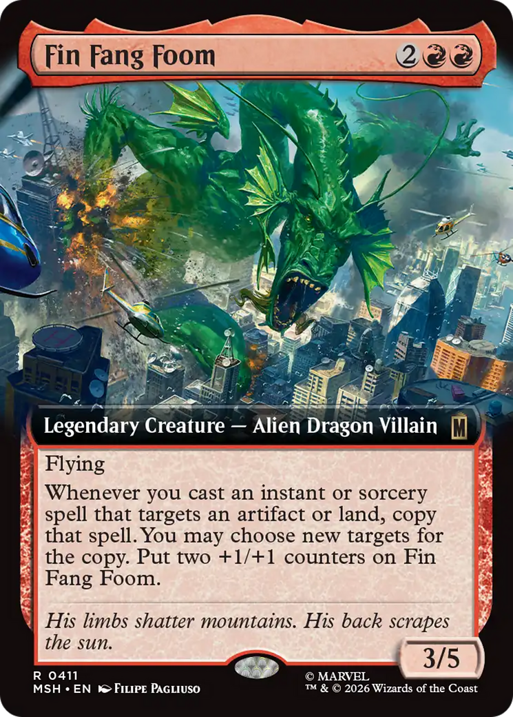 Fin Fang Foom (Extended Art) [Marvel Super Heroes] | Mega City Incorporated