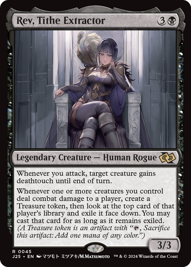 Rev, Tithe Extractor (Anime) [Foundations Jumpstart] | Mega City Incorporated