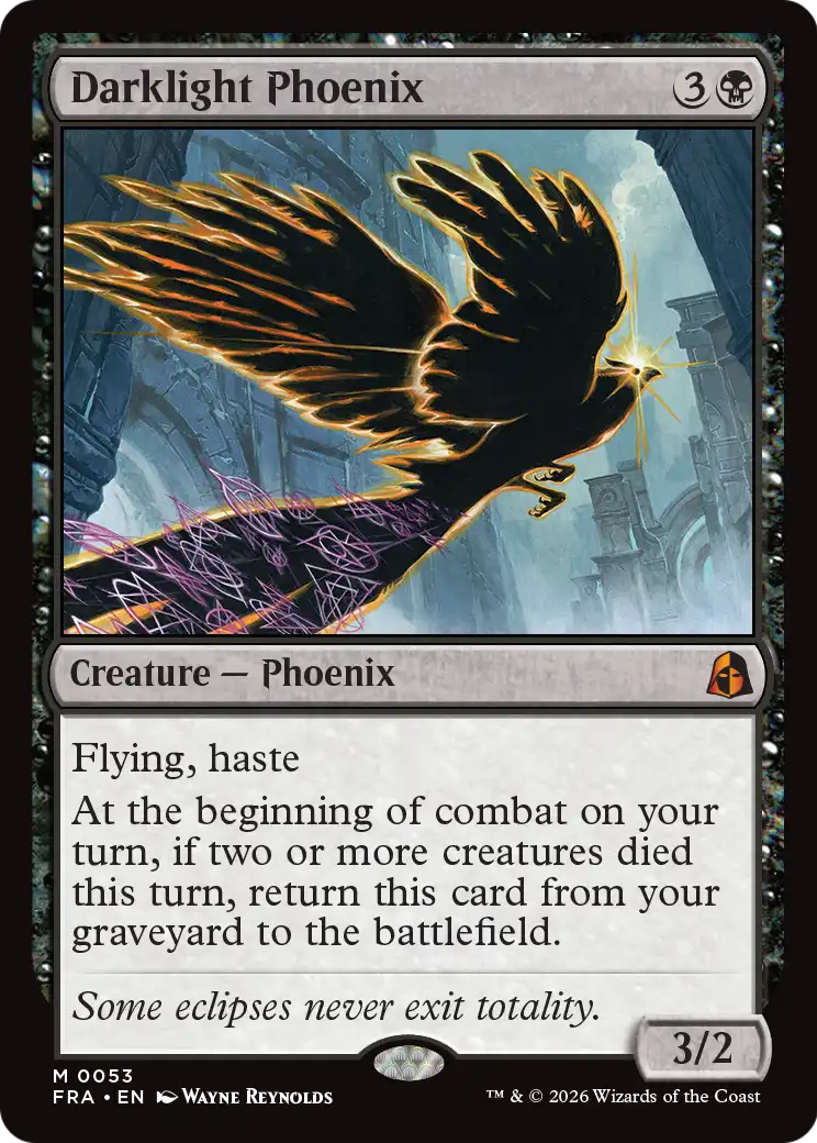 Darklight Phoenix [Reality Fracture] | Mega City Incorporated