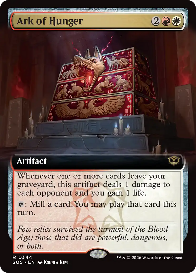 Ark of Hunger (Extended Art) [Secrets of Strixhaven] | Mega City Incorporated