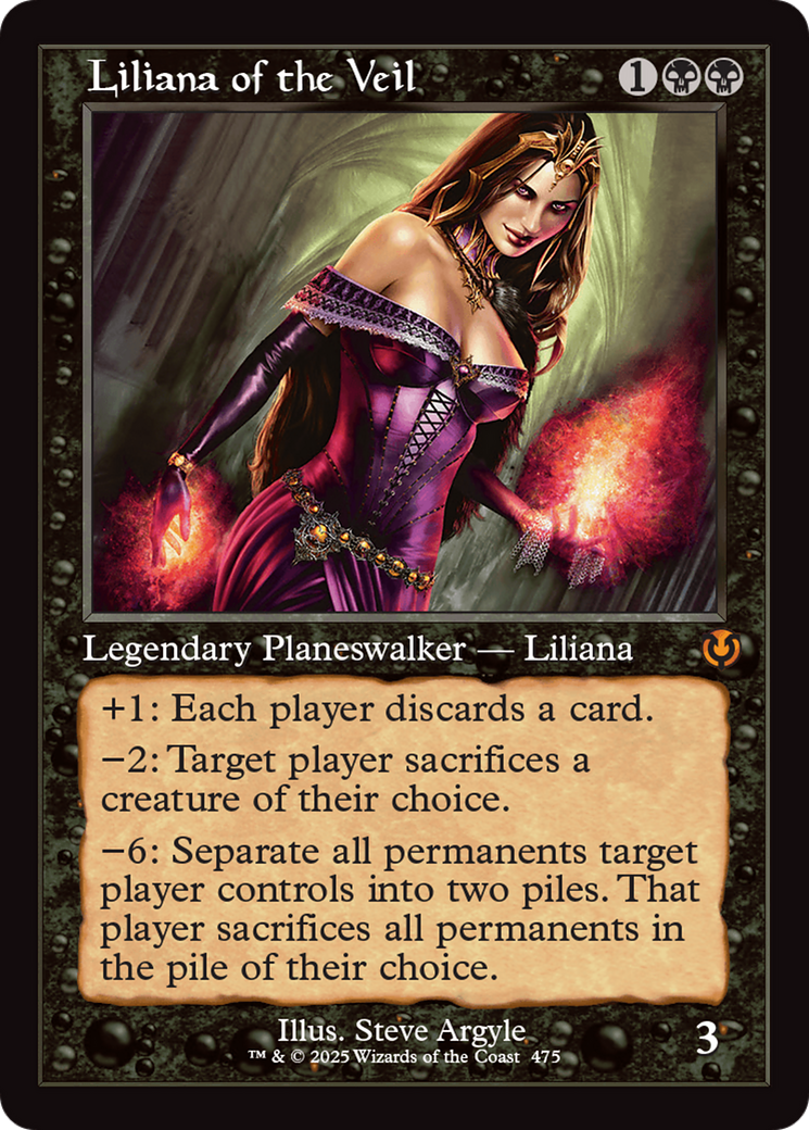 Liliana of the Veil (Retro Frame) [Innistrad Remastered] | Mega City Incorporated