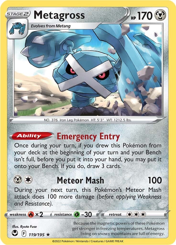 Metagross (119/195) [Sword & Shield: Silver Tempest] | Mega City Incorporated