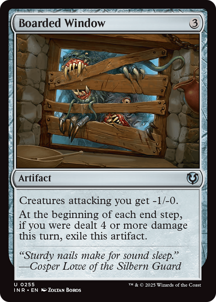 Boarded Window [Innistrad Remastered] | Mega City Incorporated