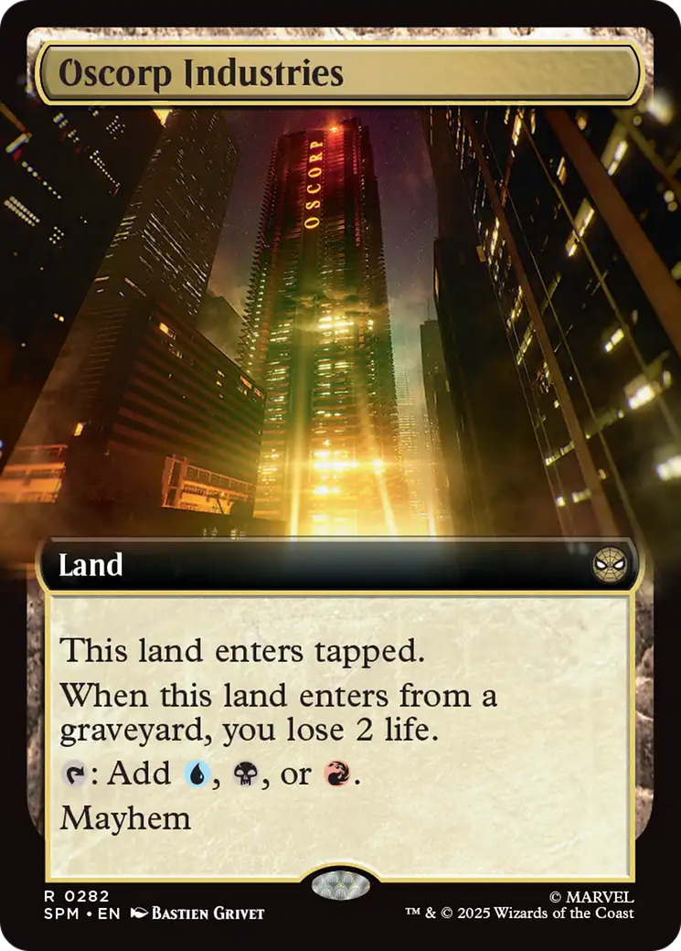 Oscorp Industries (Extended Art) [Marvel's Spider-Man] | Mega City Incorporated