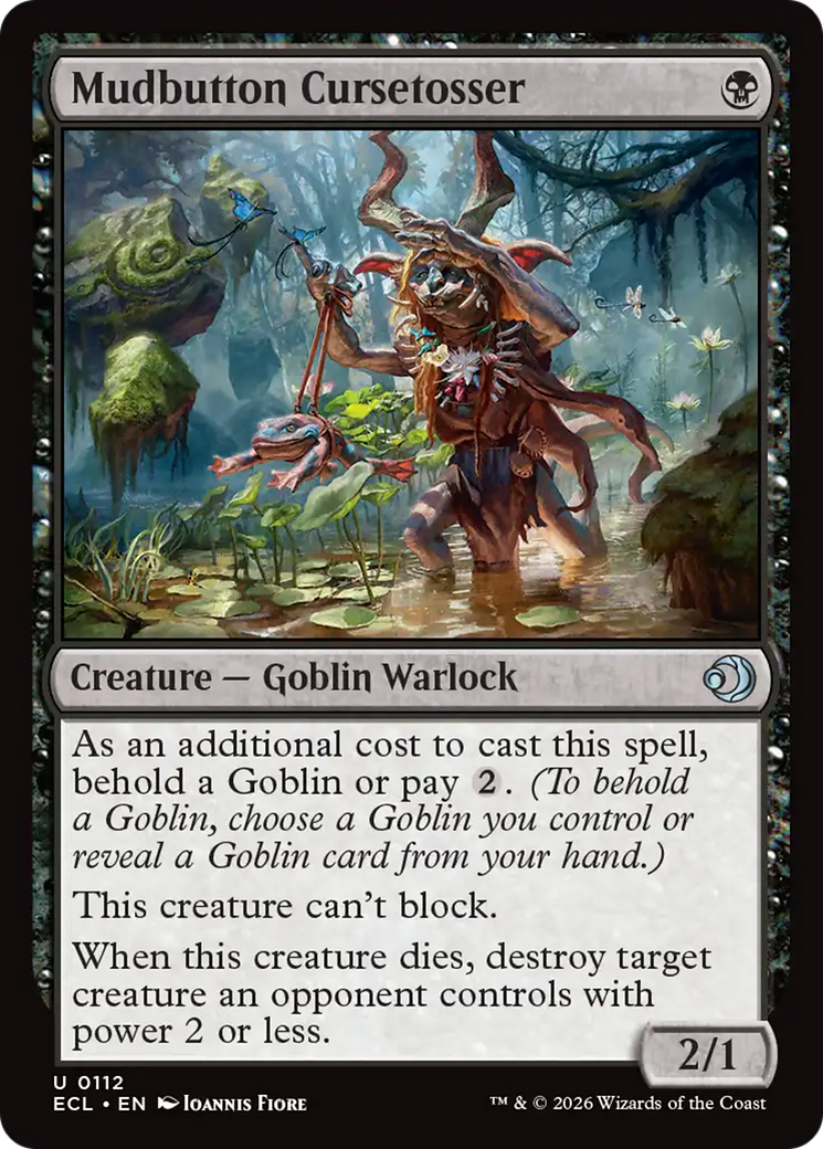 Mudbutton Cursetosser [Lorwyn Eclipsed] | Mega City Incorporated