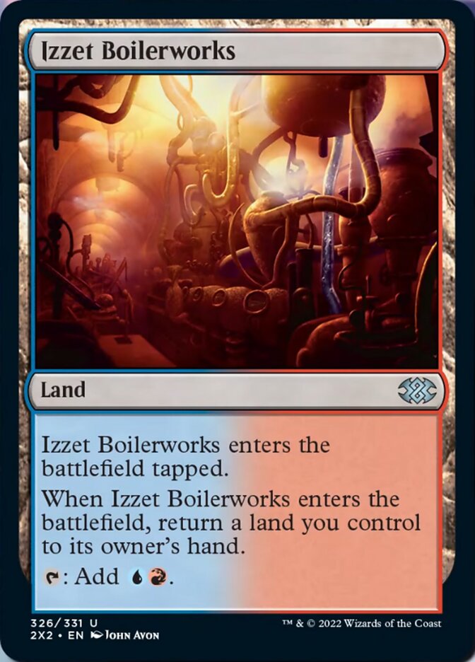 Izzet Boilerworks [Double Masters 2022] | Mega City Incorporated