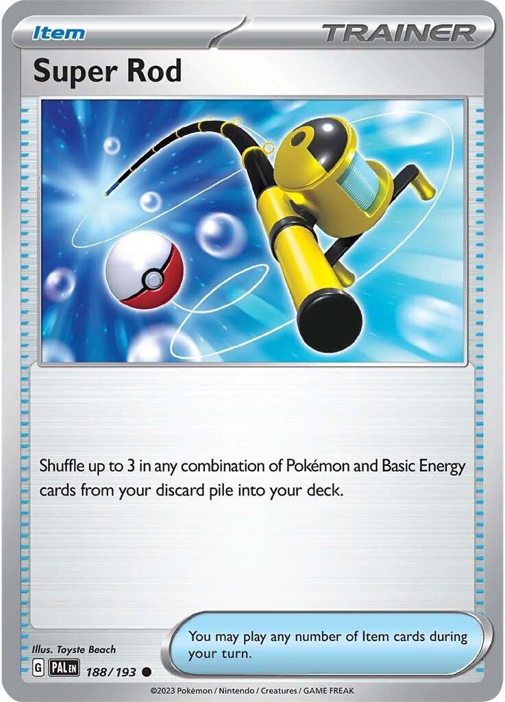 Super Rod (188/193) [Scarlet & Violet: Paldea Evolved] | Mega City Incorporated