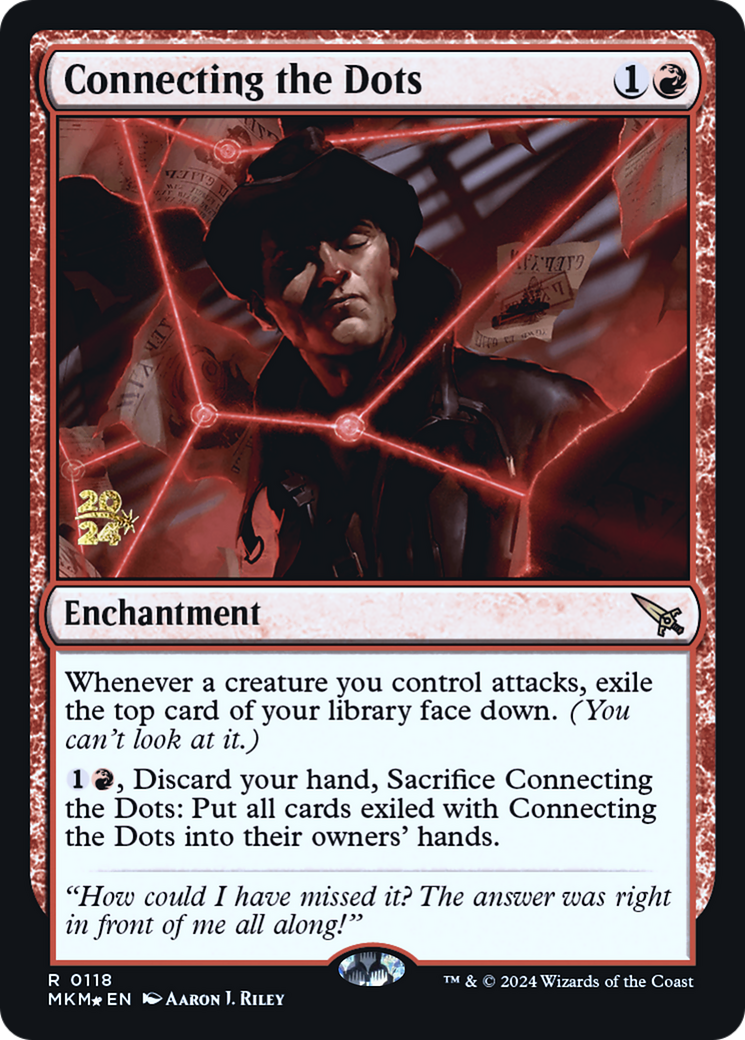 Connecting the Dots [Murders at Karlov Manor Prerelease Promos] | Mega City Incorporated