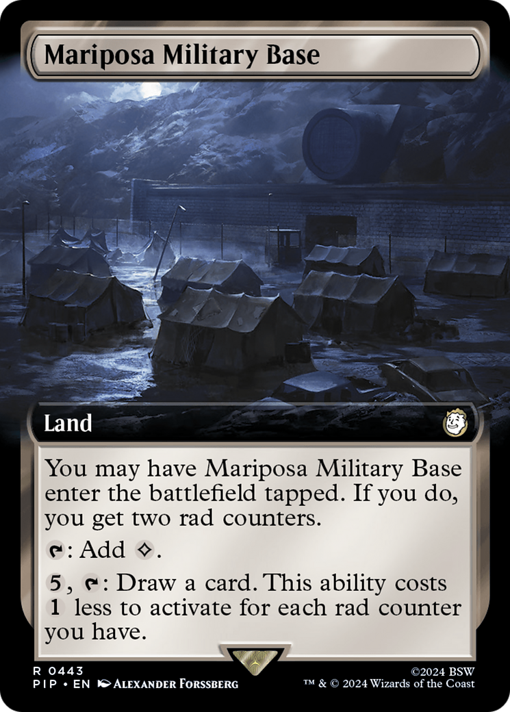 Mariposa Military Base (Extended Art) [Fallout] | Mega City Incorporated