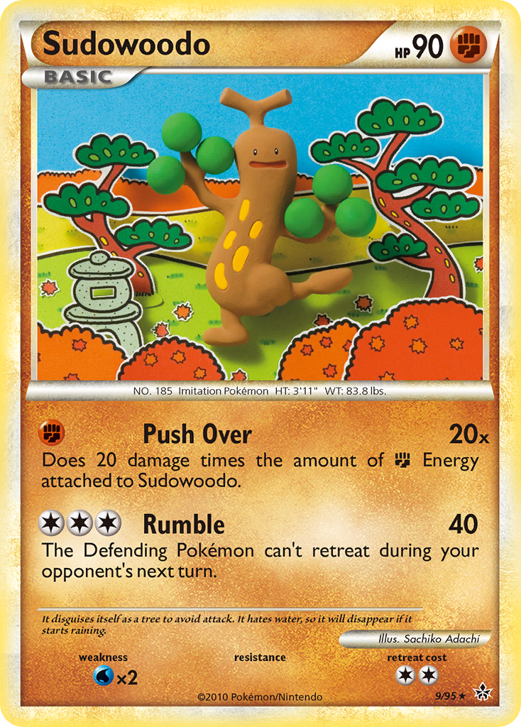 Sudowoodo (9/95) [HeartGold & SoulSilver: Unleashed] | Mega City Incorporated