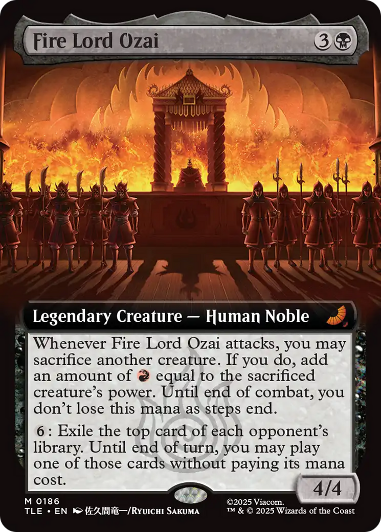 Fire Lord Ozai (Extended Art) [Avatar: The Last Airbender: Eternal-Legal] | Mega City Incorporated