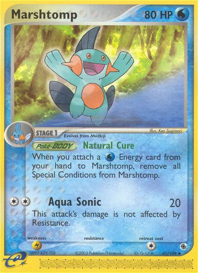 Marshtomp (41/109) [EX: Ruby & Sapphire] | Mega City Incorporated