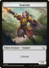 Vampire // Horse Double-Sided Token [The List] | Mega City Incorporated