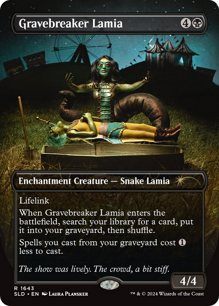 Gravebreaker Lamia (Rainbow Foil) [Secret Lair Drop Series] | Mega City Incorporated