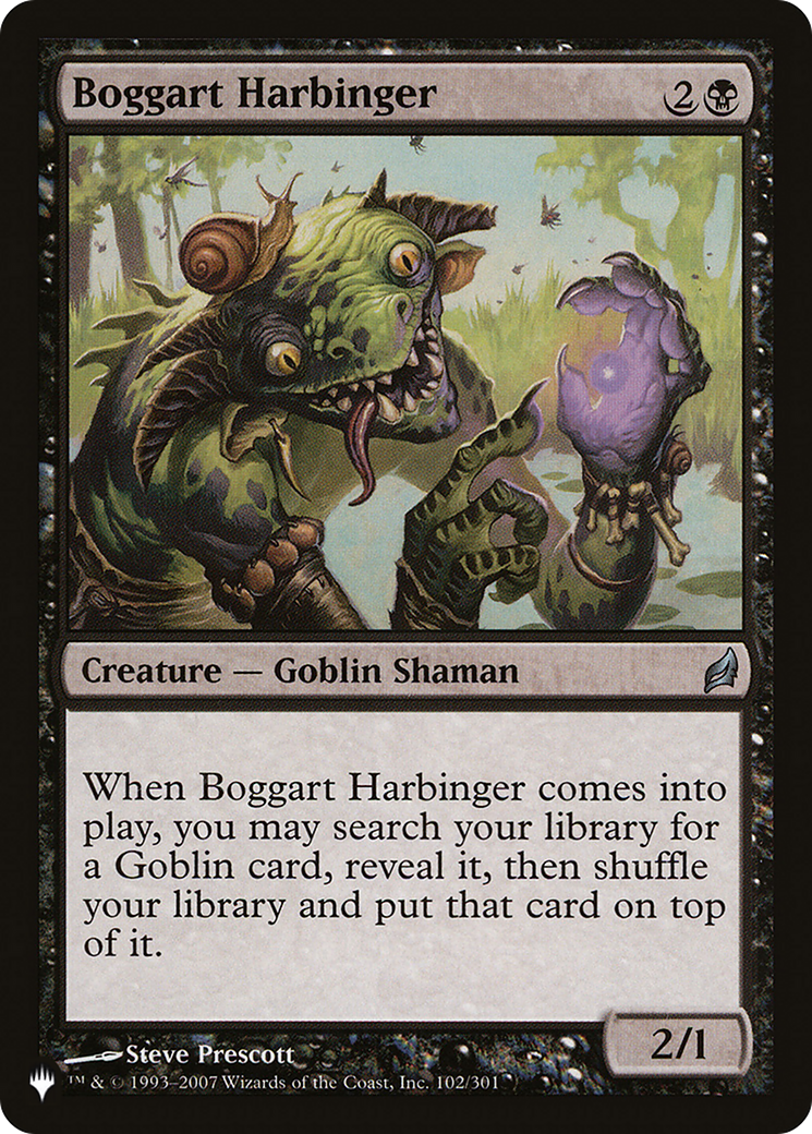 Boggart Harbinger [The List] | Mega City Incorporated