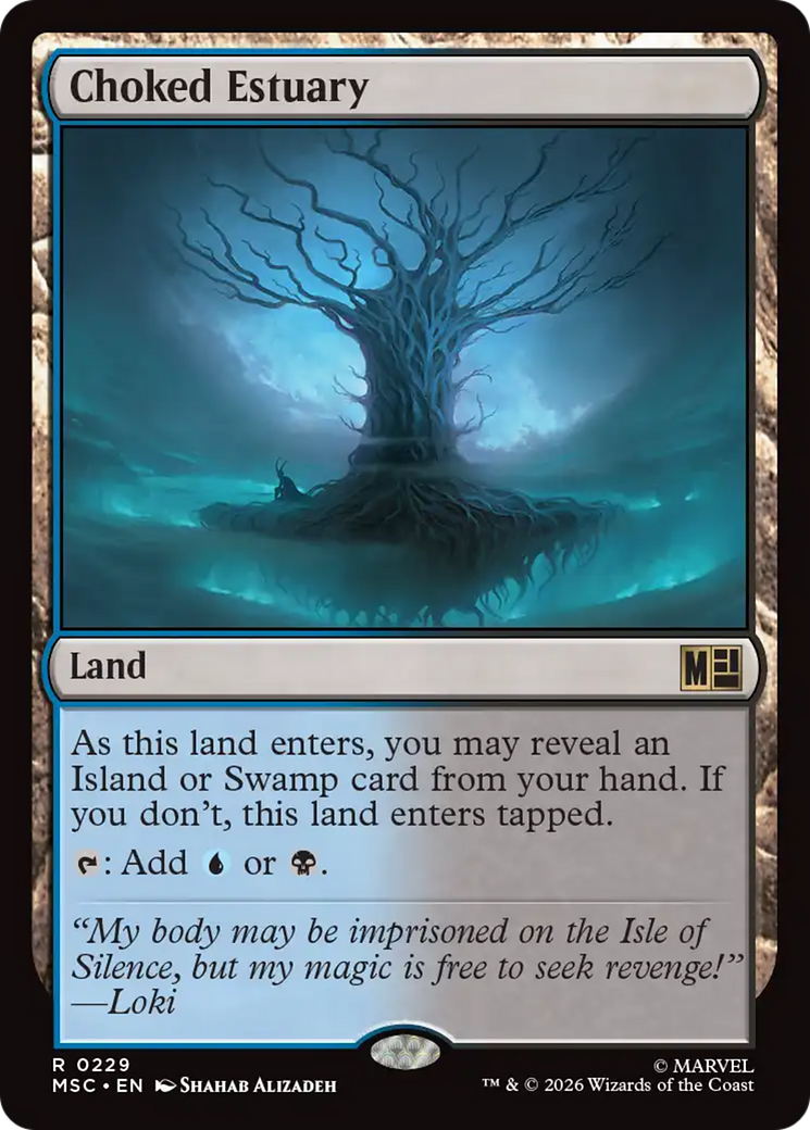 Choked Estuary (Surge Foil) [Marvel Super Heroes Commander] | Mega City Incorporated