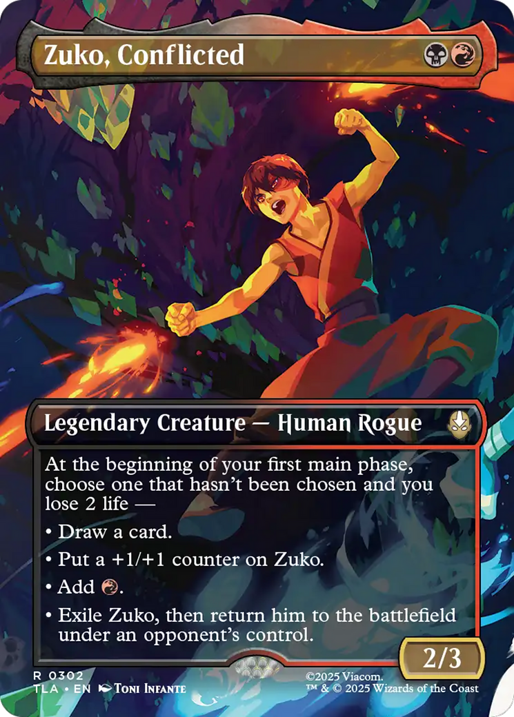 Zuko, Conflicted (Borderless) [Avatar: The Last Airbender] | Mega City Incorporated