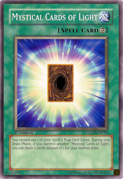 Mystical Cards of Light [LODT-EN058] Common | Mega City Incorporated