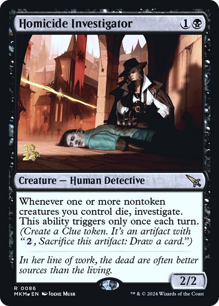 Homicide Investigator [Murders at Karlov Manor Prerelease Promos] | Mega City Incorporated